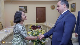 Քննչական կոմիտեի նախագահ Արթուր Պողոսյանն ընդունել է ՀՀ-ում Հնդկաստանի դեսպանին
